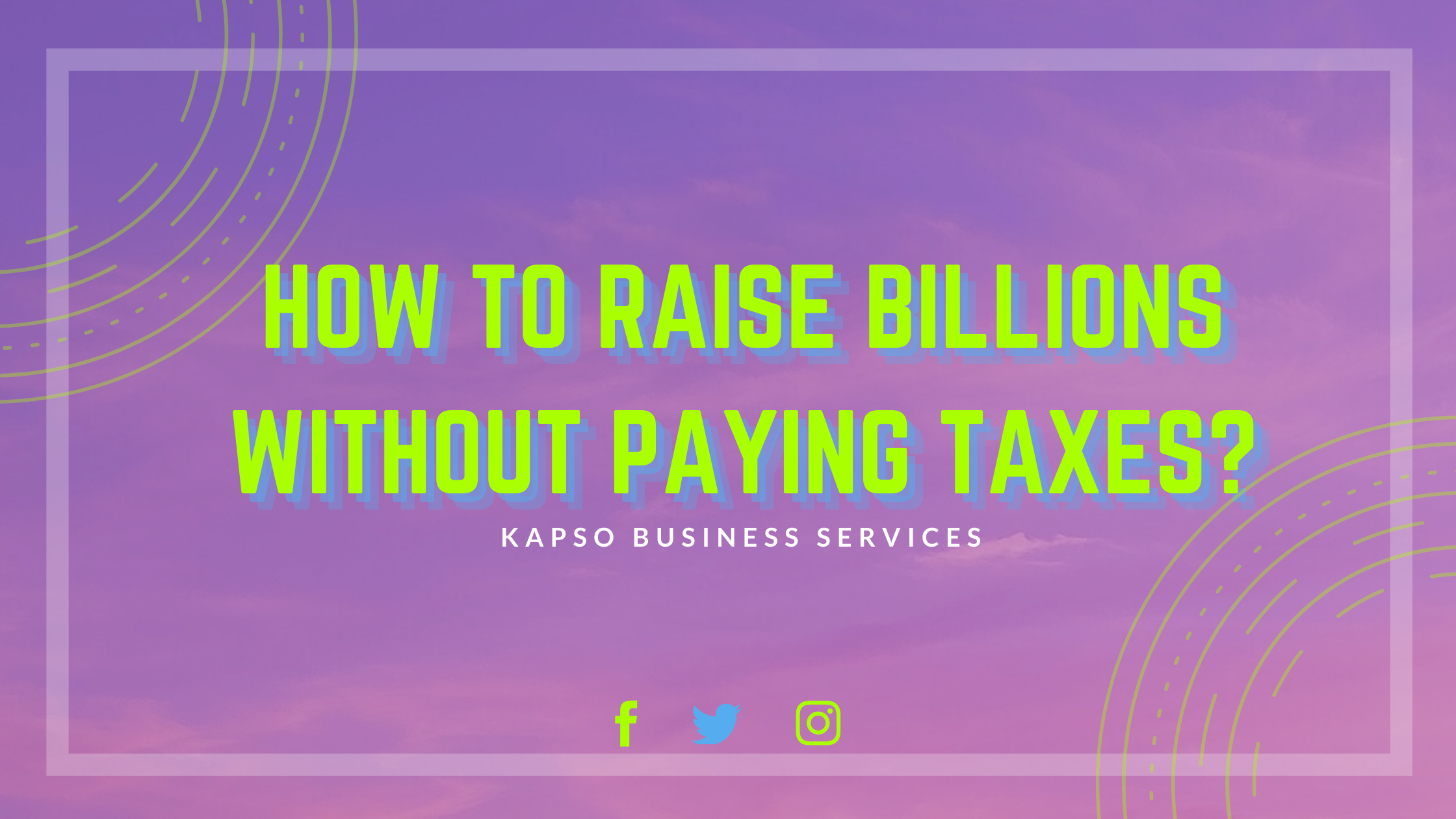 Raise billions without paying taxes : RIL & Jio